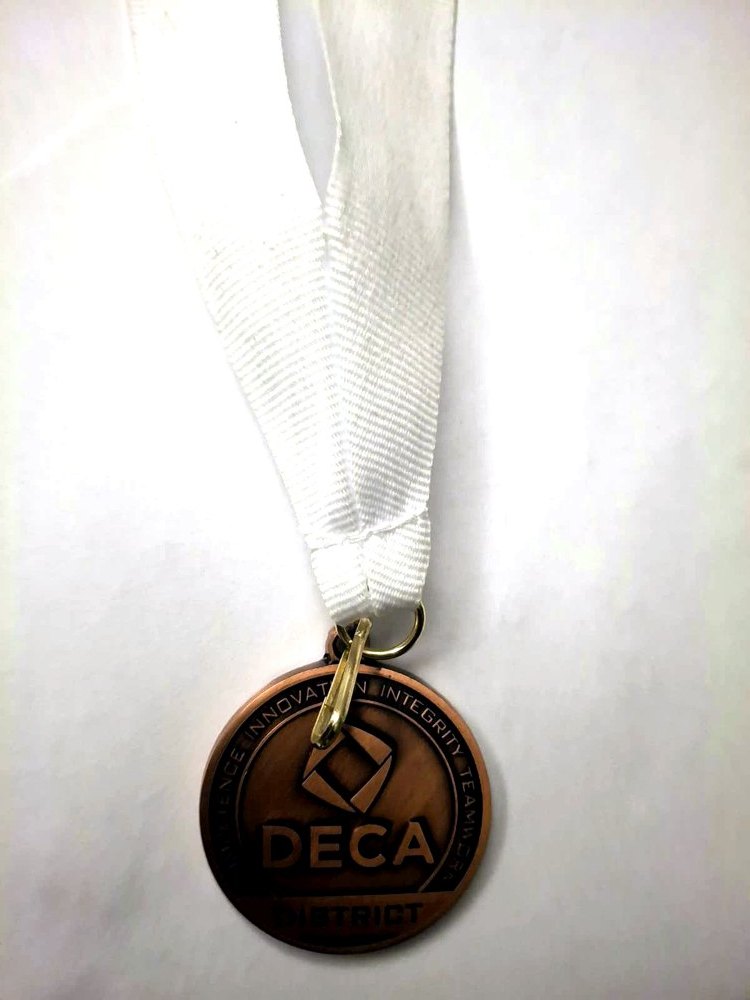 DECA district medal