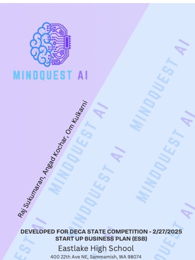 Cover of the MindQuest AI report