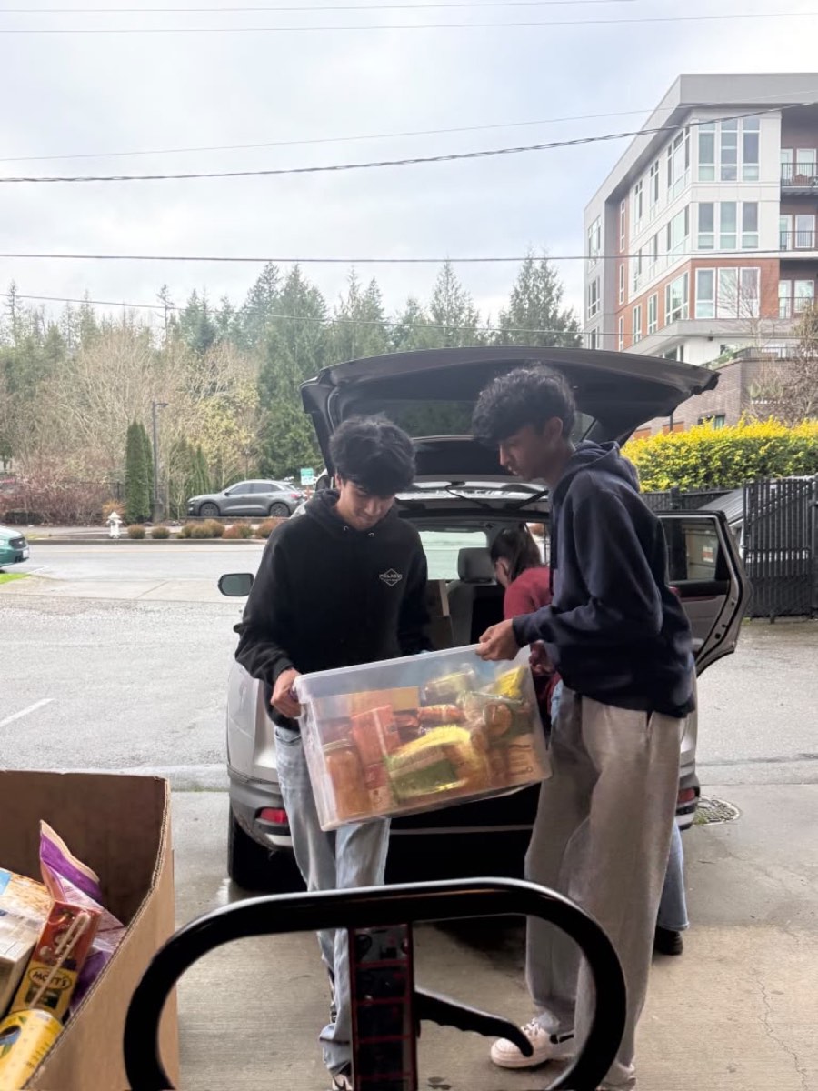 Food bank drop-off