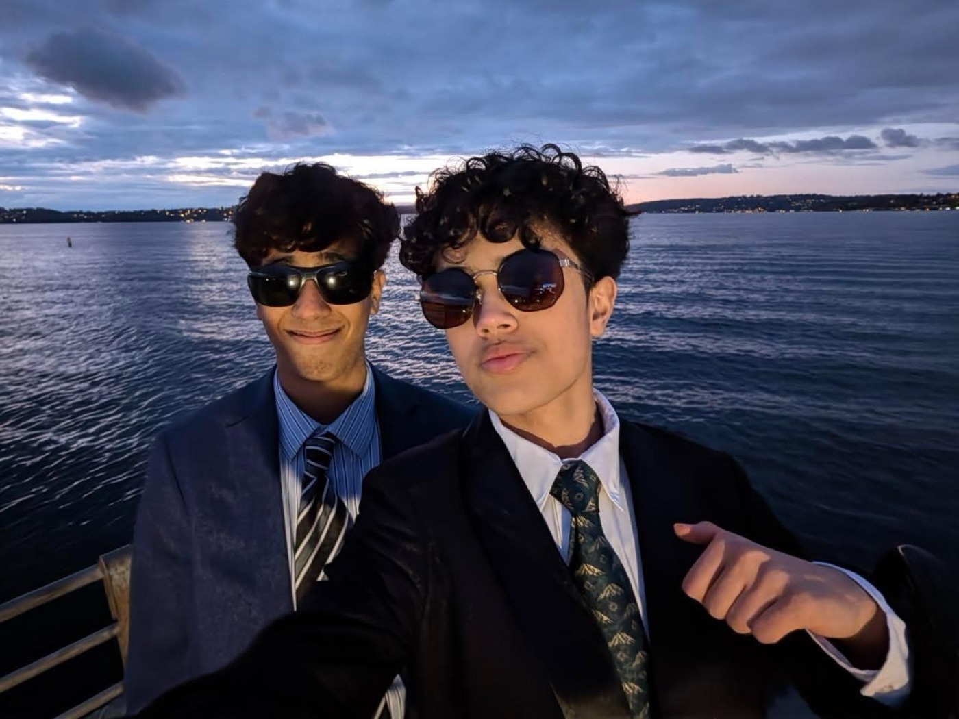 Dressed up on the water
