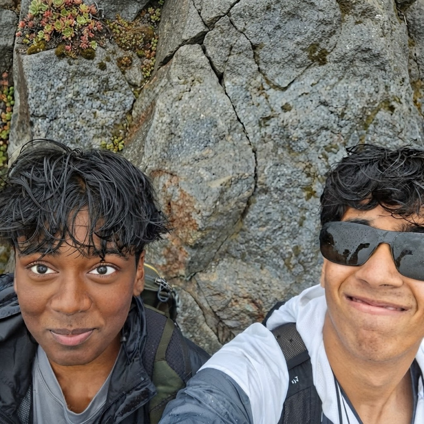 Trail selfie